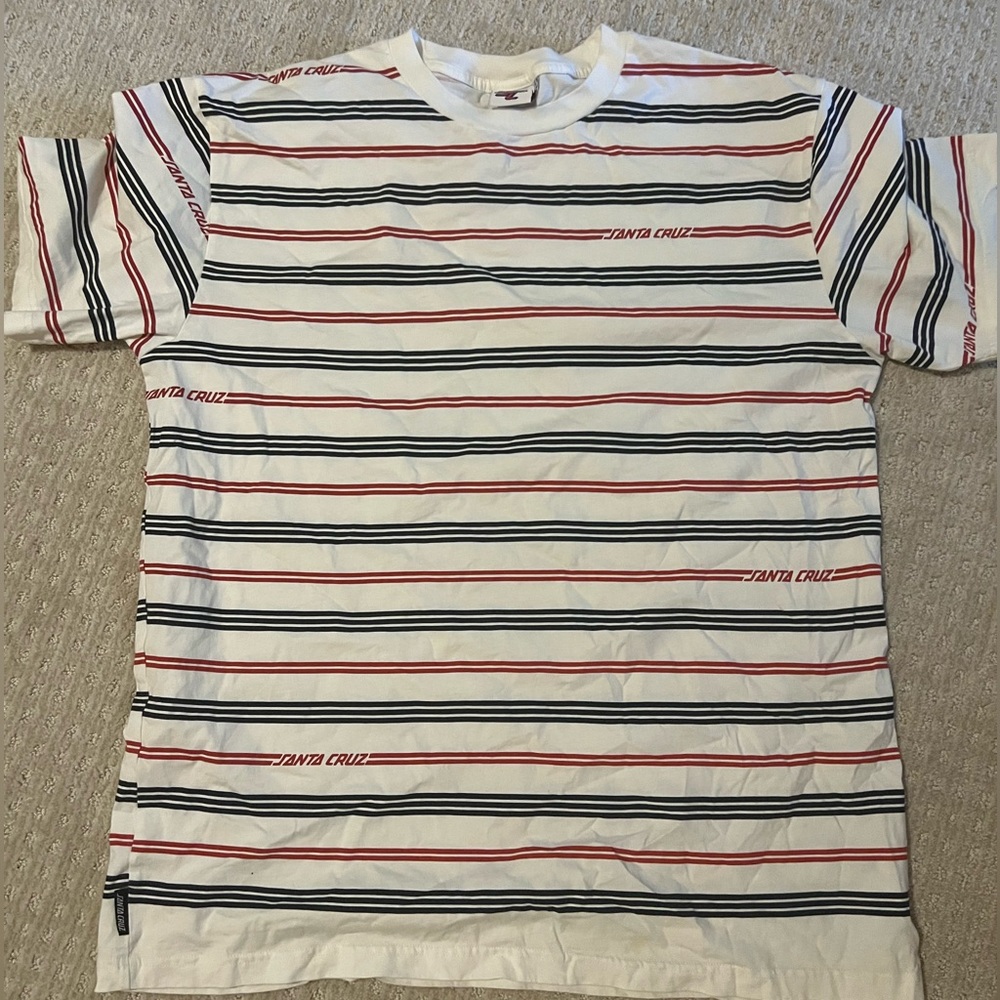 Santa Cruz striped tee men’s